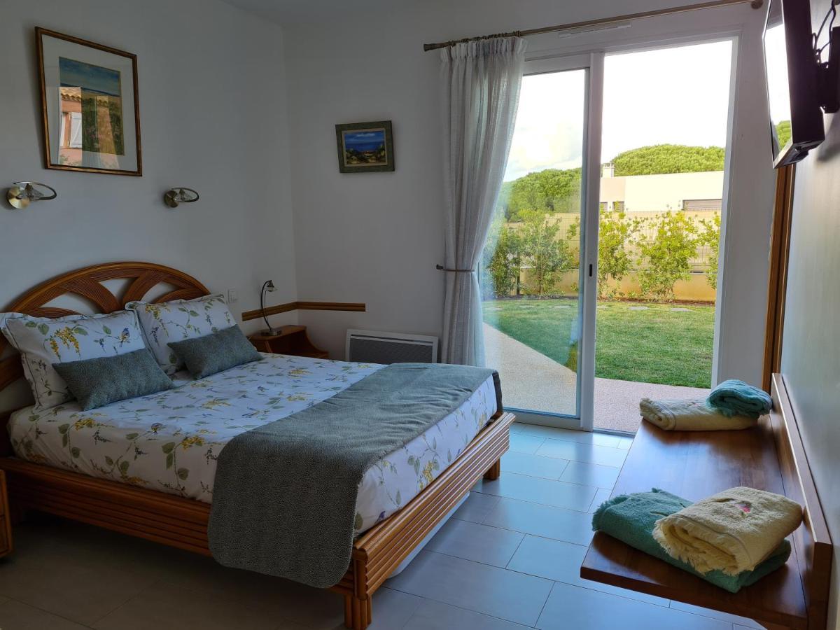 Chambres d'hôtes B&B La Bergeronnette avec piscine couverte chauffée Bizanet Extérieur photo