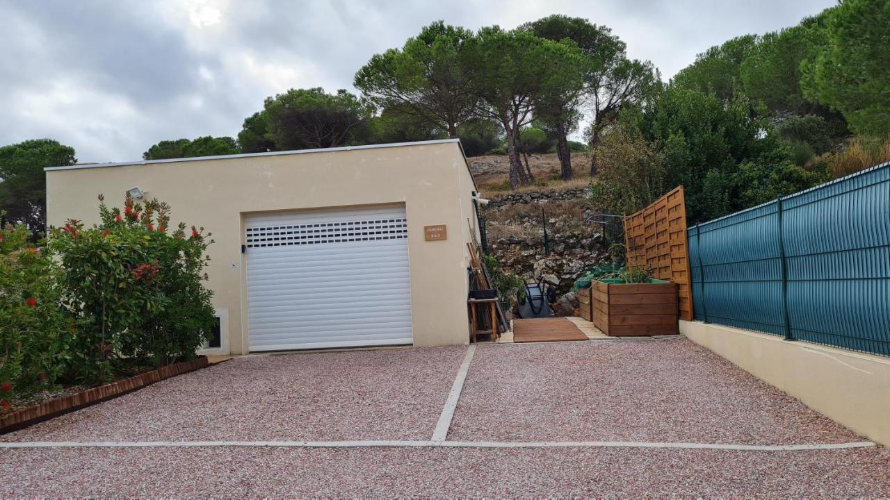 Chambres d'hôtes B&B La Bergeronnette avec piscine couverte chauffée Bizanet Extérieur photo